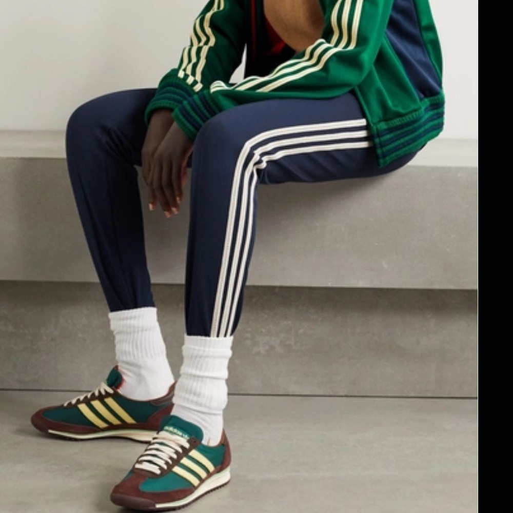 ADIDAS ORIGINALS Wales Bonner Lovers Rock Crochet pants size XS unisex